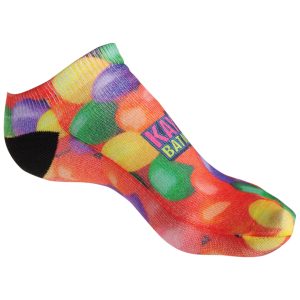 Custom Sublimation Unisex Adult No Show Socks – Fully customizable, vibrant designs from 154 Print Shop.