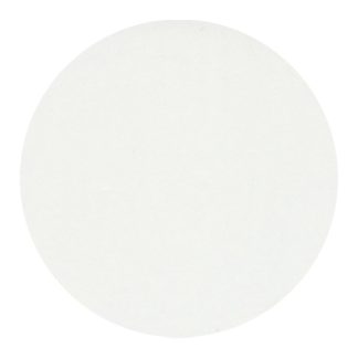 6" Sublimatable Gloss White DynaSub Aluminum Die Cut Disc