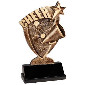 6" Cheer Broadcast Resin