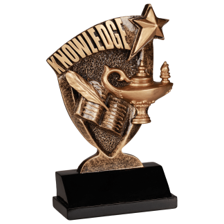 6" Lamp of Knowledge Broadcast Resin