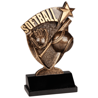 7" Softball Broadcast Resin