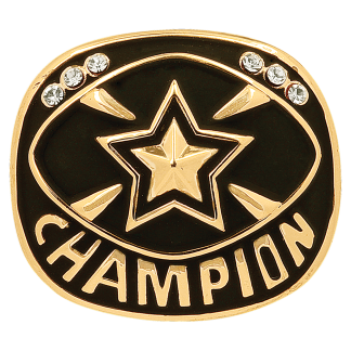 Gold Star Champion Ring Insert