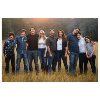 24" x 36" Gloss White ChromaLuxe Aluminum Photo Panel