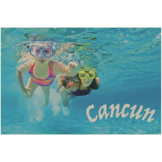 12" x 18" Gloss Silver ChromaLuxe Aluminum Photo Panel