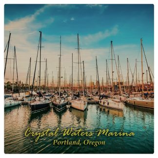 10" x 10" Gloss Silver ChromaLuxe Aluminum Photo Panel