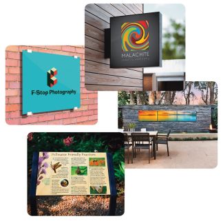 11" x 14" Gloss White ChromaLuxe Outdoor Aluminum Panel