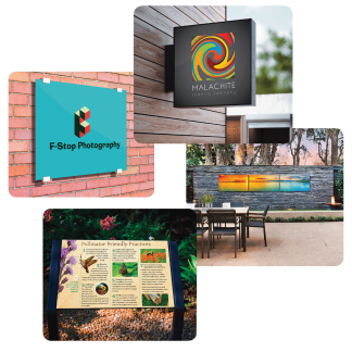 6" x 12" Matte White ChromaLuxe Outdoor Aluminum Panel
