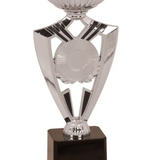 11 1/4" Silver Ribbon 2" Insert Holder Easy Cup Kit