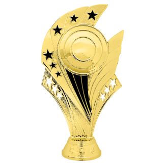 6 1/2" Gold Star 2" Insert Holder Figure
