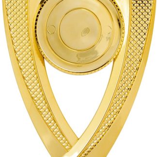 6 1/4" Gold 2" Insert Holder Falcon Figure