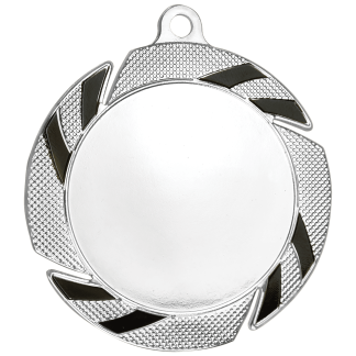 2 3/4" Silver/Black 2" Insert Medal Holder