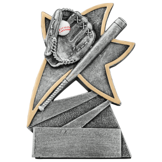 5 1/2" Baseball Jazz Star Resin
