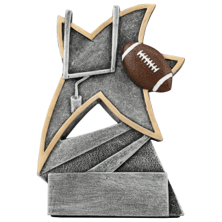 5 1/2" Football Jazz Star Resin