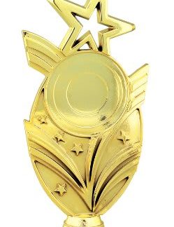 6 3/4" Oval Star 2" Insert Holder Figure