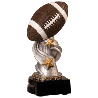 7" Football Encore Resin