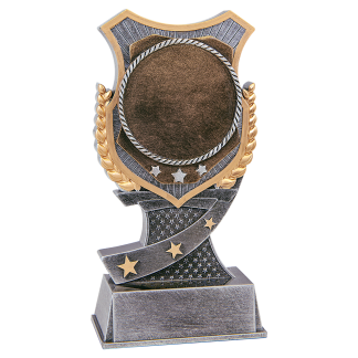 6" Shield Award 2" Insert Holder