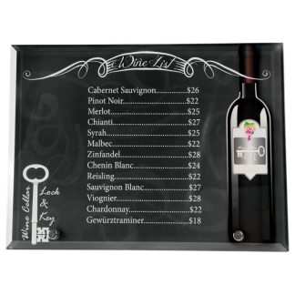 10" x 7" Sublimatable Horizontal Glass with 2 Silver Pins