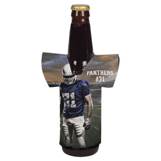 White Sublimatable Jersey Bottle Beverage Holder
