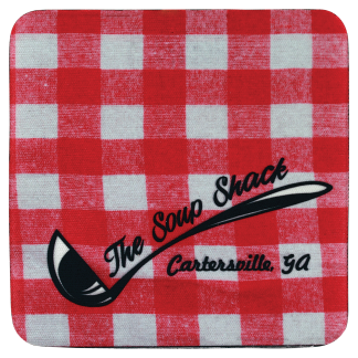 4" x 4" Sublimatable Square Neoprene Coaster