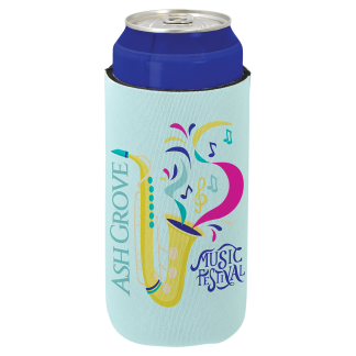 White Sublimatable 16 oz. Can Beverage Holder