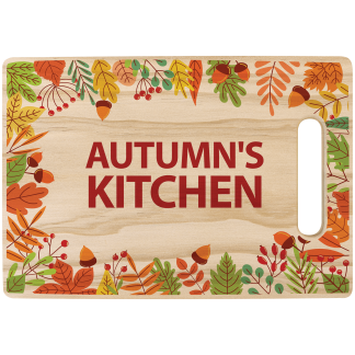 11 1/4" x 7 1/2" Sublimatable Rectangle Wood Cutting Board