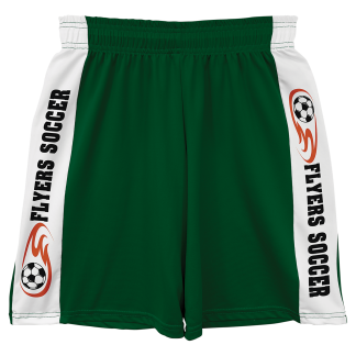 Forrest Green Youth Subli-Tru Shorts Small