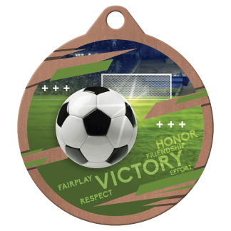 Bronze 2" Inspire Soccer Medal