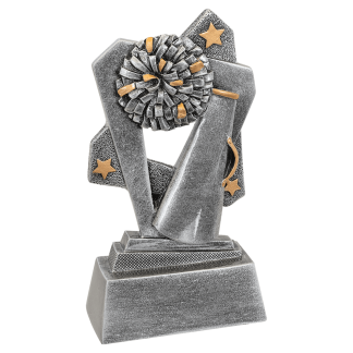 5 1/2" Cheer Triumph Resin