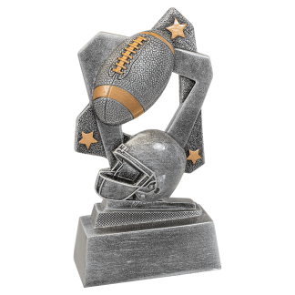 5 1/2" Football Triumph Resin