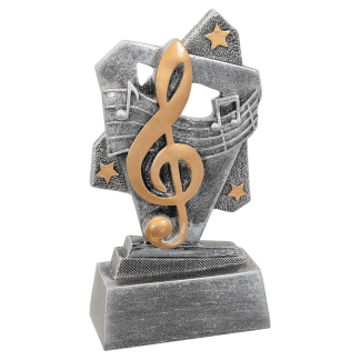 5 1/2" Music Triumph Resin