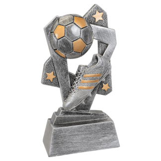 6 1/2" Soccer Triumph Resin