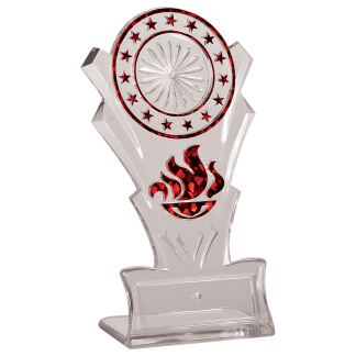 8" Red Star Torch Stand