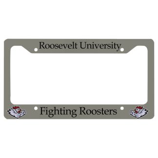 12.21" x 6.46" Gloss White Sublimatable Unisub Aluminum License Plate Frame