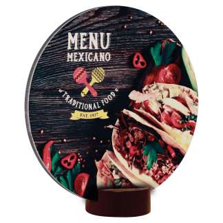 5.75" Unisub Sublimatable Round Streamline Award
