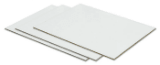 11.5" x 23.25" Gloss White Unisub Sublimatable MDF Sheet Stock