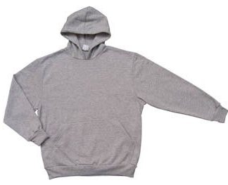 Small Ash Heather Performance Hoodie Sweatshirt