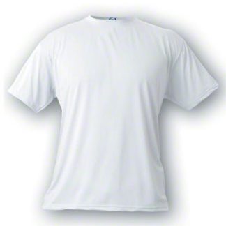 2XL White Short Sleeve Basic T-Shirt