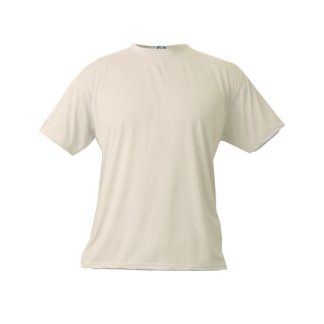 Small Sand Short Sleeve Basic T-Shirt