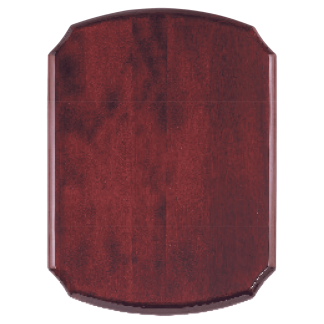 8 1/2" x 10 1/2" Airflyte Rosewood Piano Finish Plaque