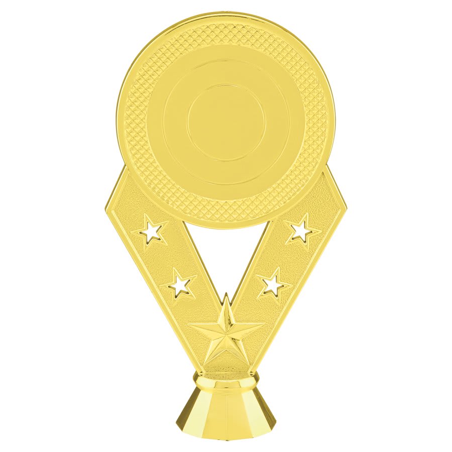 5 1/2" V-Star Trophy with Custom 2" Photo Insert
