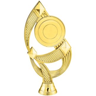 Gold 3 Diamond Trophy with Custom 2" Photo Insert