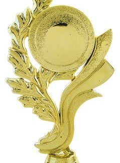 6" Wreath (PH22) Trophy with Custom 2" Photo Insert
