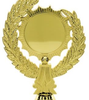 5 1/2" Wreath Trophy with Custom 2" Photo Insert