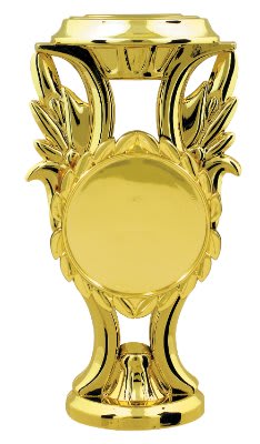 6" Riser Trophy with Custom 2" Photo Insert