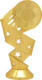 3D Twist Trophy with Custom 2" Photo Insert