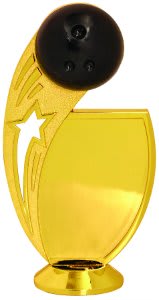 Bowling Sublimatable Trophy with Custom 2" Photo Insert