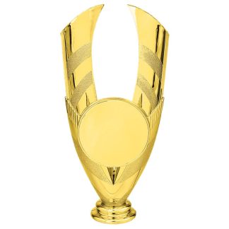 Gold Double Wing Trophy with Custom 2" Photo Insert